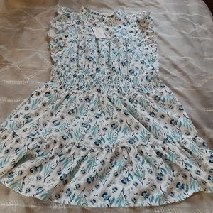 Universal thread flutter sleeves dress